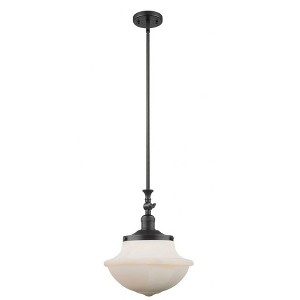 Oxford - 1 Light Mini Pendant In Traditional Style-15 Inches Tall and 11.75 Inches Wide - 1 of 1