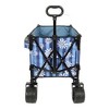 HTUTWOO Collapsible Folding Outdoor Utility Cart Wagon With Bonus Picnic Mat - All-Terrain Beach Wheels, Drink Holders Holds Up To 480 Pounds - 2 of 4