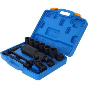 Heavy Duty Torque Multiplier Wrench Set - 4800N/M Power, 1:58 Gear Ratio w/ 8 CR-V Sockets & Case for Trucks, RVs, Heavy Machinery - 1 of 4