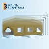 GustoWave Portable Outdoor 10x30 Ft Pop Up Canopy with 8 Sidewalls for camping - 4 of 4