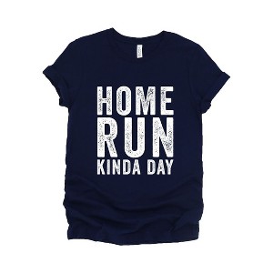 Simply Sage Market Women's Home Run Kinda Day Short Sleeve Graphic Tee - 1 of 4