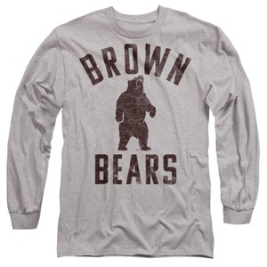 Men's Brown University Large Long Sleeve T-Shirt - 1 of 4