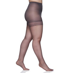 Berkshire Queen Ultra Sheer Control Top Pantyhose with Sandalfoot Toe - 4411 - 1 of 1