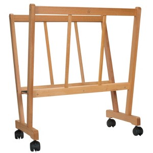 Cappelletto Allegra Premium Wood Print Rack – Solid Beechwood Print Storage & Display Rack for Artwork, Canvases, and Portfolios – Adjustable, - 1 of 4