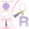 Unique Bargains Resin Lightweight Decorative Sparkling Purple Sequins Tumbler Cup Charm - 3 of 4