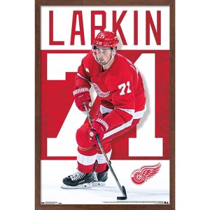 Trends International NHL Detroit Red Wings - Dylan Larkin Framed Wall Poster Prints - 1 of 4