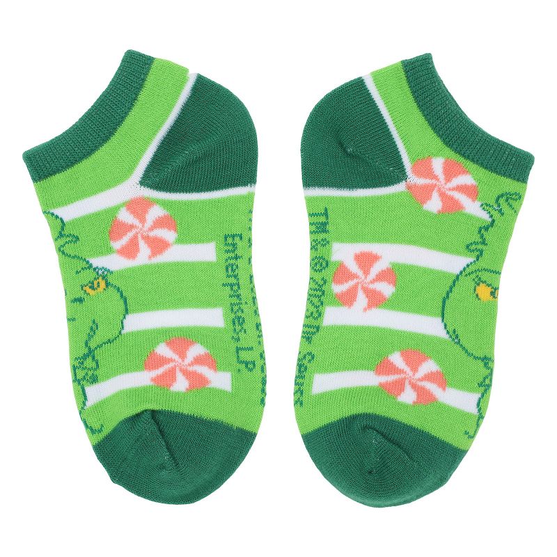 Youth Grinch Ankle Socks 6-Pack, 4 of 7