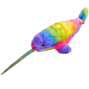 Wild Republic Rainbowkins Narwhal Stuffed Animal, 12 Inches - 1 of 1