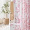 BAGOKIE 72"x72" Floral Cotton Blend Shower Curtain, Pack of 1 - 3 of 3