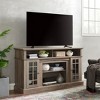VYNXARIA Classic Gray Wash TV Media Stand with Open and Closed Storage for TVs up to 65inch - 2 of 4