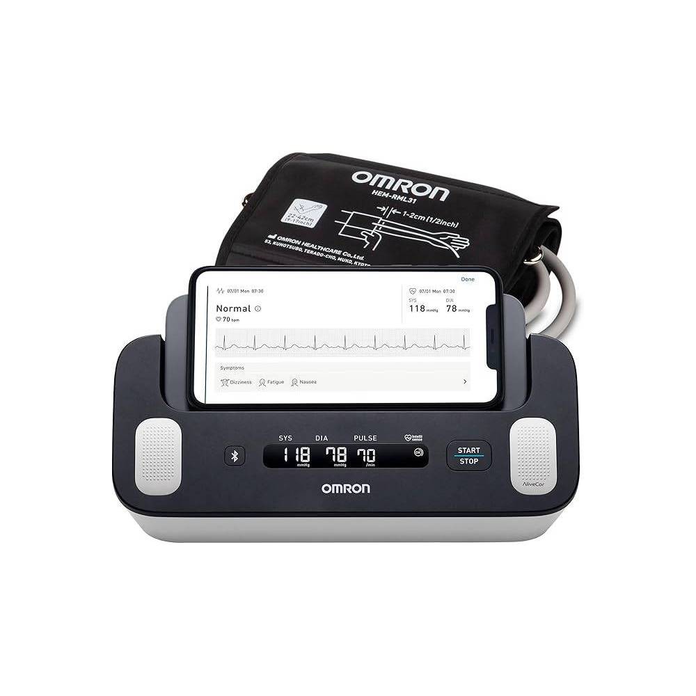 Omron Complete 2-in-1 Upper Arm Blood Pressure Monitor and 1-Lead ECG Monitor (BP7900)