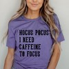 Simply Sage Market Women's Hocus Pocus Caffeine Short Sleeve Graphic Tee - 2 of 4