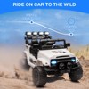 12V Ride-On Truck Car for Kids – Battery Powered Electric Vehicle with Remote Control, Spring Suspension, LED Lights, Bluetooth & 3 Speeds - 4 of 4