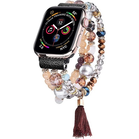 Luxury Men Women Apple Watch Band Flower Leather Watchs Strap Wristband For  Iwatch 8 7 6 5 4 SE Designer Watchbands From Direct_sale_store, $11.41