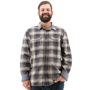 Men's Ecoths Heywood Relaxed Fit Long Sleeve Button Down Shirt - 1 of 4