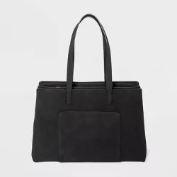 Cayden Triple Compartment Tote Handbag - Universal Thread™ Black