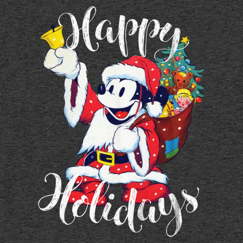 Boy's Mickey & Friends Christmas Happy Holidays Mickey T-Shirt, 2 of 6