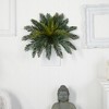 Nearly Natural 13-in Cycas Artificial Plant (Set of 2) - 2 of 3