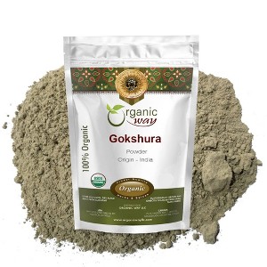 Organic Way Gokshura Powder 8 Oz - 1 of 4