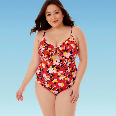 plus size slimming swimsuits