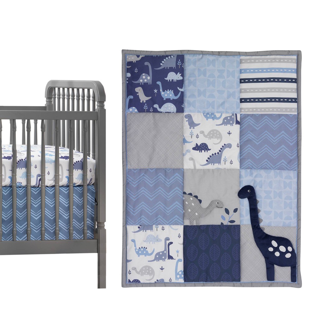 Photos - Bed Linen Bedtime Originals Roar Crib Bedding Set by Lambs & Ivy - 3pc