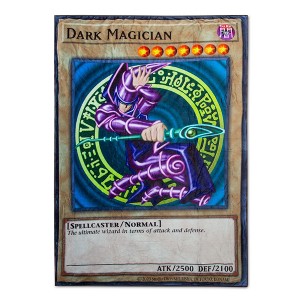 Surreal Entertainment Yu-Gi-Oh! Dark Magician Card Fleece Throw Blanket | 45 x 60 Inches - 1 of 4