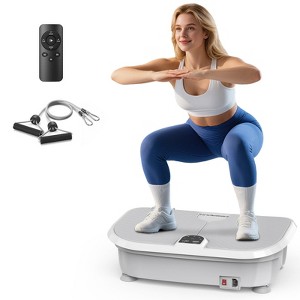 FEIERDUN Vibration Plate Exercise Machine, 400 LBS Capacity Vibration Plate for Lymphatic Drainage - 1 of 4
