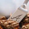 MLB Atlanta Braves Stainless Steel BBQ Spatula with Bottle Opener: Heavy-Duty Handle - 3 of 4