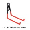 Unique Bargains Garage Storage Hooks with Screws Medium Square Base Plate without Hook 5.1"x5.1"x2.2" 1 Pcs - 3 of 4