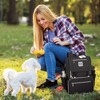 Mobile Dog Gear Patented Ultimate Week Away Backpack, Black - 4 of 4