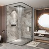 CASAINC 31" Ceiling Mounted LED Shower System & Hand Shower - 2 of 4