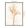 Amanti Art Silvergrass Mustard by Pernille Folcarelli Framed Canvas Wall Art - 4 of 4