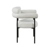 Meridian Furniture,Blake Boucle Fabric Dining Chair, Set of 2 - 4 of 4