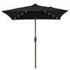 Sonkuki 6.5 FT LED Square Outdoor Patio Umbrella Market Table Umbrella - 2 of 4