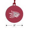California State University Chico Primary Logo Aluminum Holiday Christmas Tree Ornament - 3 of 4