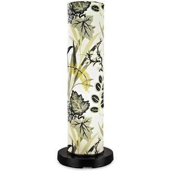 Patio Living Concepts PatioGlo LED Floor Lamp, Bright White, Fishbowl Caviar Fabric Cover 59850