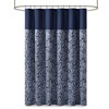 PAGED 72x72 Inch Shower Curtain Modern Jacquard Shower Curtain with Paisley Motif for Bathroom, Machine Washable - 4 of 4