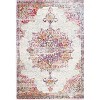 Nuloom Tabitha Vintage Medallion Area Rug, Square 8' x 8', Pink - 2 of 4