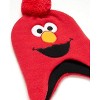 Elmo Toddler Winter Hat and Kids Mitten Set,  Beanies Age 2-4 - 2 of 4