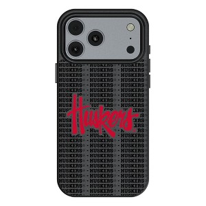 NCAA Big Ten Universities Text Backdrop MagSafe Compatible Cell Phone Case for Apple iPhone 17 Series - 1 of 4
