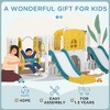 Resenkos Baby Indoor Slide, 8 in 1 Toddler Slide and Swing Set with 2 Slides, Baby Slide for Ages 1-3, Yellow - 4 of 4