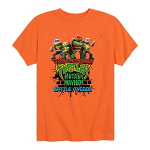 Boys' - Teenage Mutant Ninja Turtles - Battle Tycoon Group Short Sleeve Graphic T-Shirt - 1 of 4