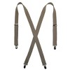 CTM Women's Elastic Clip-End 1 Inch Basic Suspenders - 3 of 4