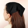 Unique Bargains Girl's Non Slip Triangle Hair Scarf Multicolour 12.6"x7.87" 6Pcs - 2 of 4