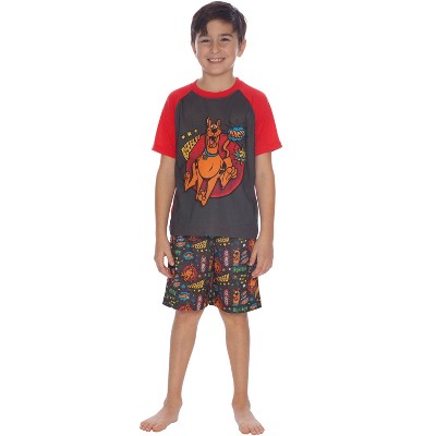 Scooby Doo Movies Boys Pajamas 2pc Sleep Set