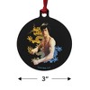 Bruce Lee Dragon Aluminum Holiday Christmas Tree Ornament  3.0" (7.6 cm) x 3.37" (8.6 cm) - 3 of 4