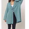 Women's Front Rosette Long Sweater Cardigan - HYFVE - 4 of 4