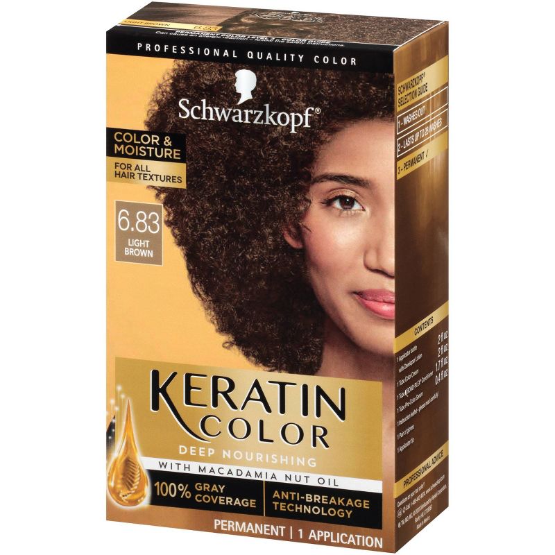 Schwarzkopf Keratin Permanent Hair Color, 2 of 16