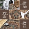 Vintage Washable Runner Rug – Non-Slip Non-Shedding Foldable Distressed Traditional Carpet for Kitchen Bedroom Entryway Bathroom. - 3 of 4