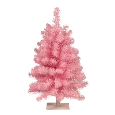 Vickerman Pink Pine Artificial Christmas Tree : Target